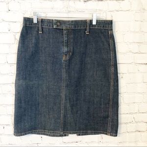Gap Denim Pencil Skirt 10